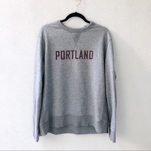 Merona • Gray “Portland” lightweight crew neck